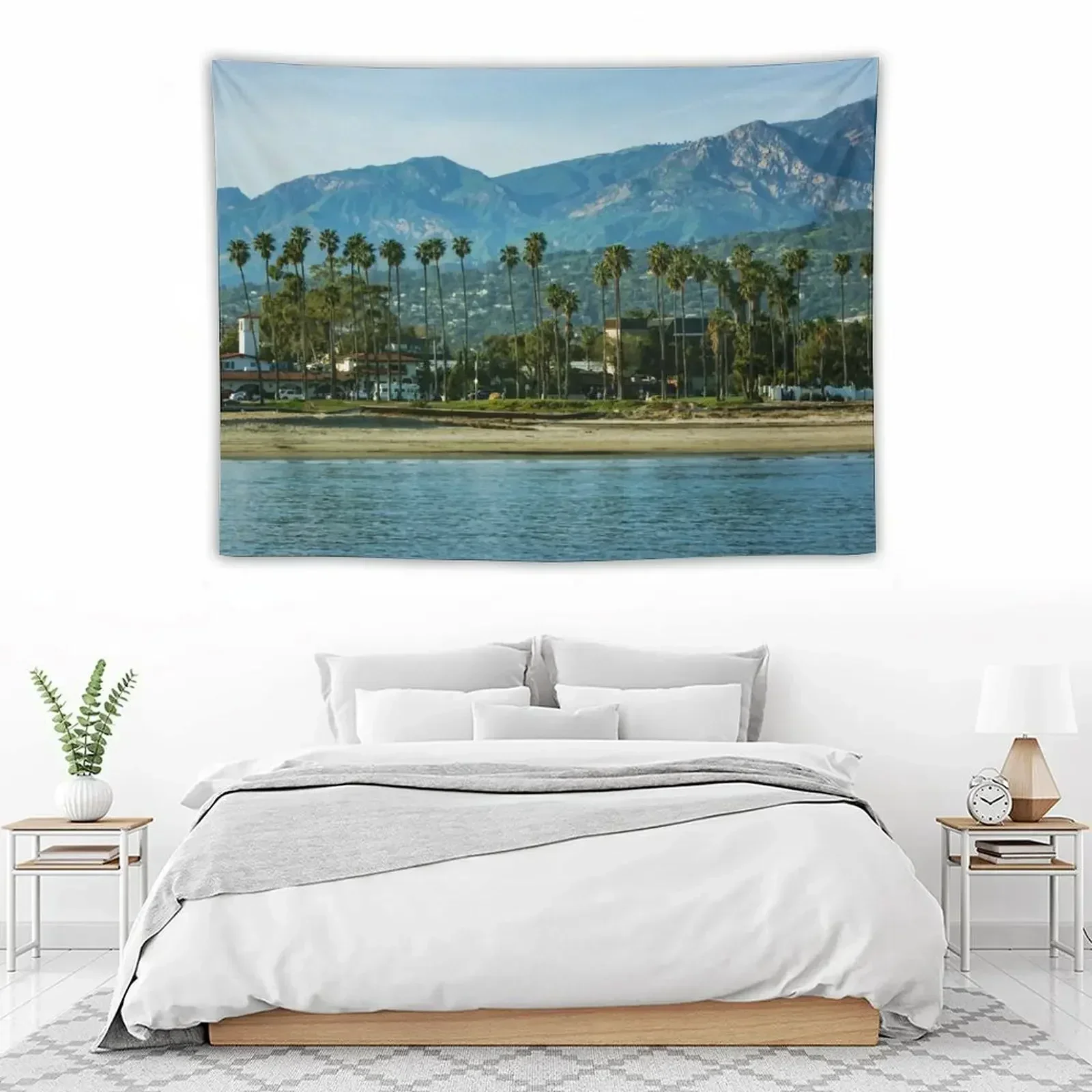 Santa Barbara California Palm Fringed Beachfront Tapestry Decor Home Room Decor Cute Wall Decoration Items Tapestry
Santa Barbara California Palm Fringed Beachfront Tapestry Decor Home Room Decor Cute Wall Decoration Items Tapestry