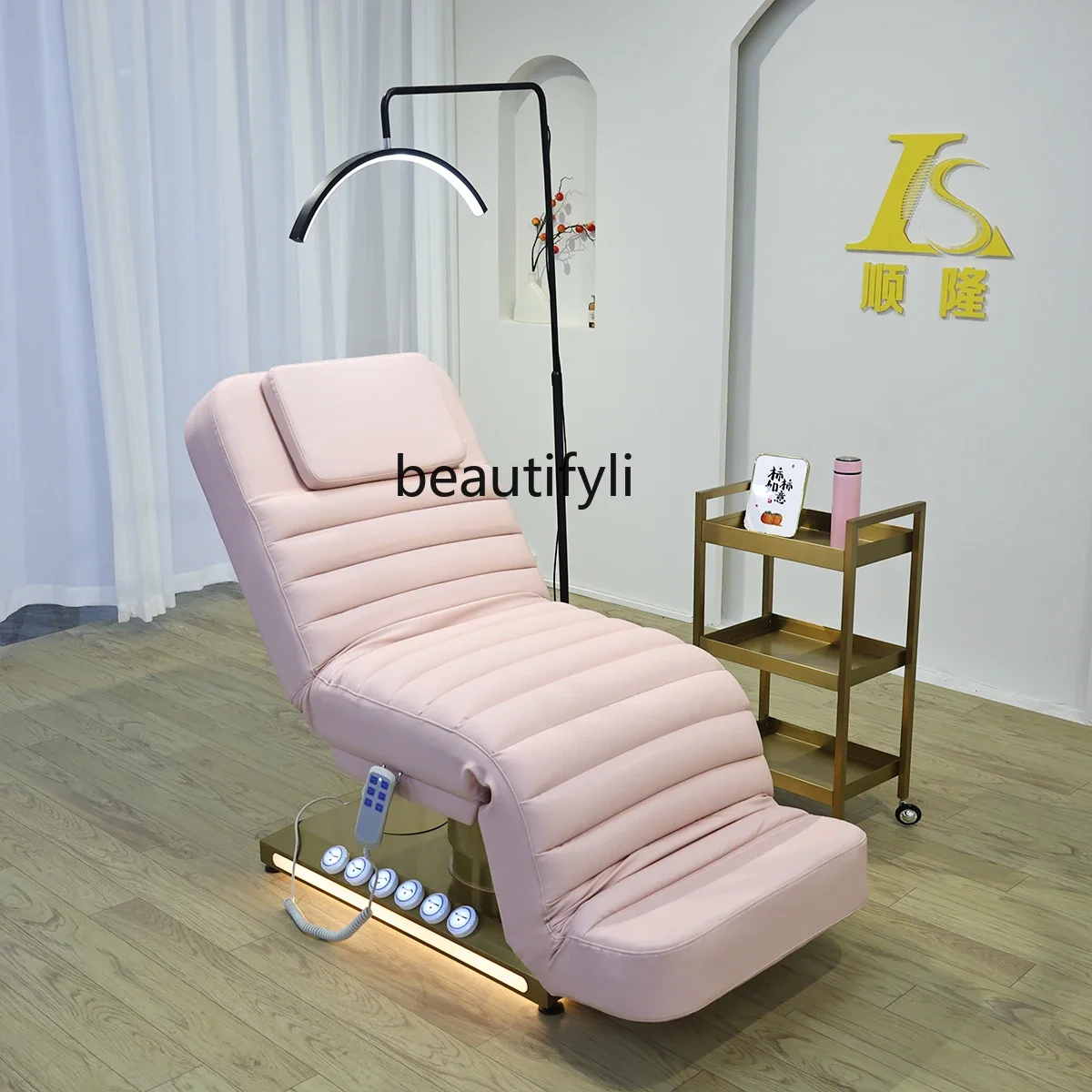 G Electric beauty bed Massage bed Multifunctional lifting pattern embroidery bed Beauty salon latex
G Electric beauty bed Massage bed Multifunctional lifting pattern embroidery bed Beauty salon latex