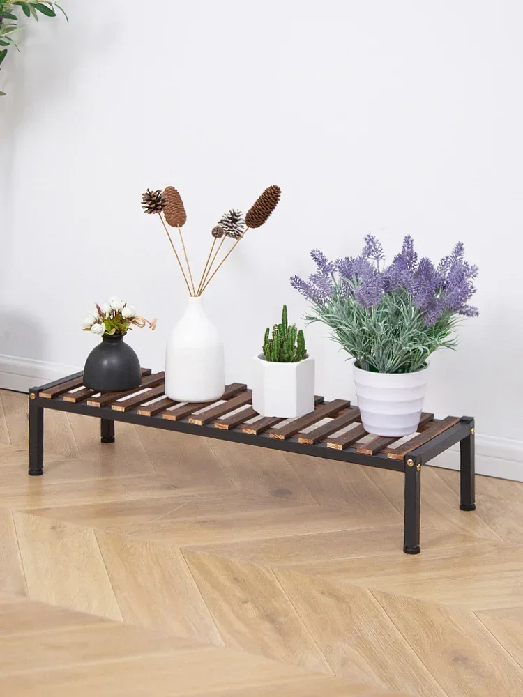 Wrought iron flower stand, balcony shelf, outdoor outdoor floor-to-ceiling, single-storey, one-story low steps, long plant shelf
Wrought iron flower stand, balcony shelf, outdoor outdoor floor-to-ceiling, single-storey, one-story low steps, long plant shelf