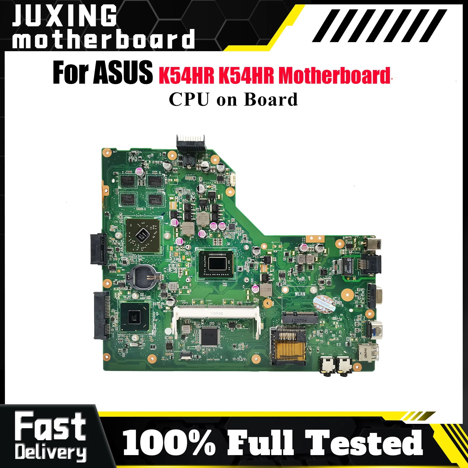 Материнская плата для ноутбука K54HR для ASUS K54H K54HR, материнская плата для ноутбука с процессором Celeron, 100% тестирование, ОК, быстрая доставка, высокое качество
Материнская плата для ноутбука K54HR для ASUS K54H K54HR, материнская плата для ноутбука с процессором Celeron, 100% тестирование, ОК, быстрая доставка, высокое качество