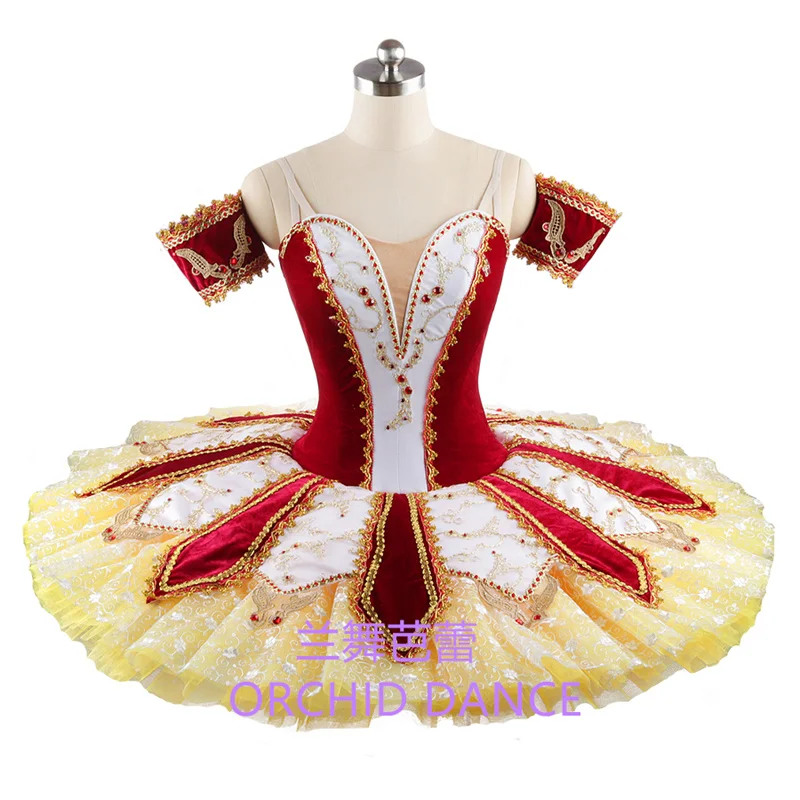 Professional High Quality Women Adult Performance Wear Girls Swan Lake Red Godlen Ballet Tutu Costumes
Professional High Quality Women Adult Performance Wear Girls Swan Lake Red Godlen Ballet Tutu Costumes