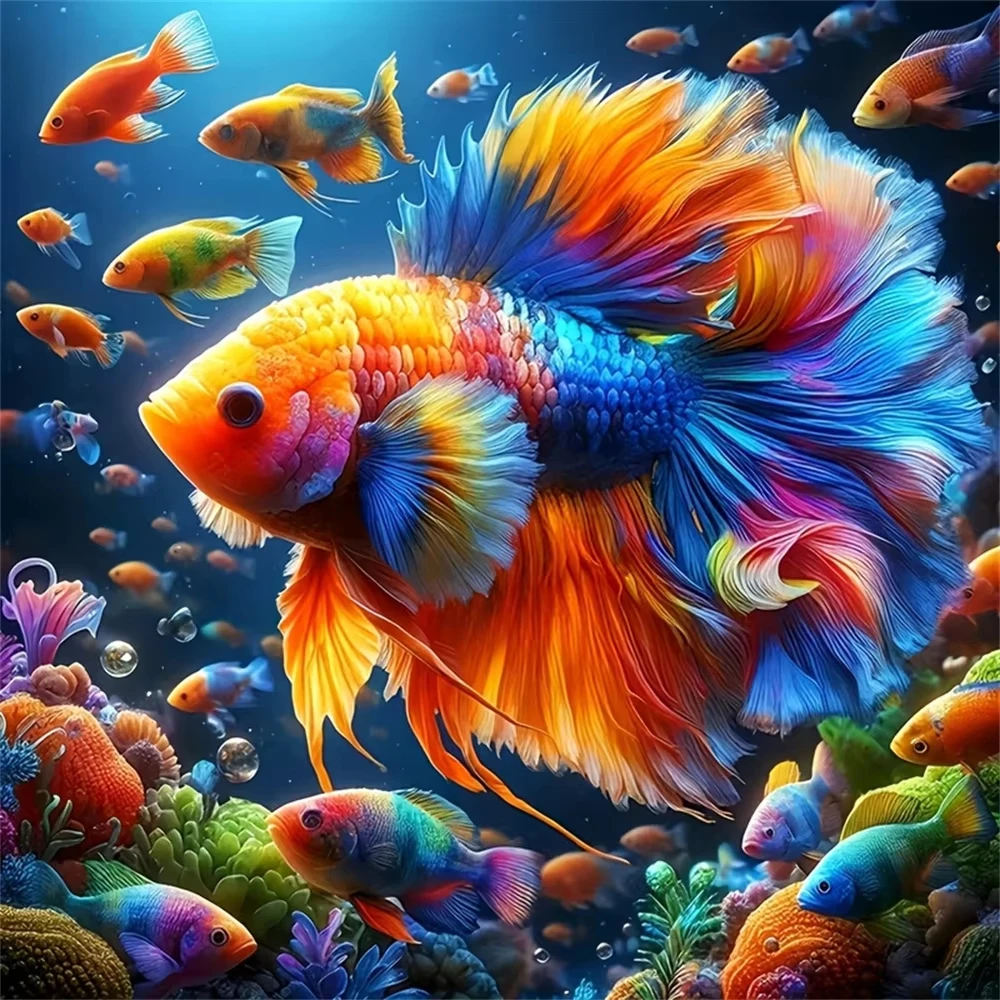 Evershine Fish 500PCS/1024 PCS Jigsaw Puzzles Relaxing Family Activity Games for Living Room Home Decor Gift
Evershine Fish 500PCS/1024 PCS Jigsaw Puzzles Relaxing Family Activity Games for Living Room Home Decor Gift