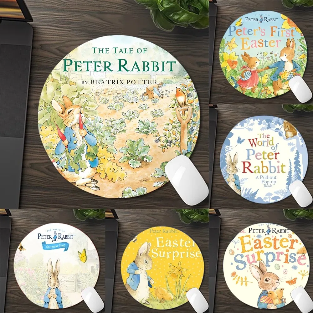 Cartoon P-Peter R-Rabbit Mousepad DIY Round Thickened Mouse Pad Oversized Gaming Keyboard Table Mat Desk Set Accessories
Cartoon P-Peter R-Rabbit Mousepad DIY Round Thickened Mouse Pad Oversized Gaming Keyboard Table Mat Desk Set Accessories