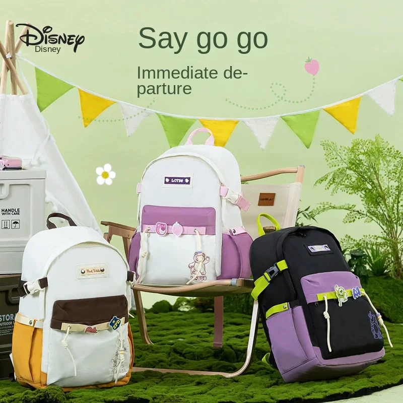 2025 Disney Leisure Girl School Bag Primary Middle High Student Shoulder Orthopedic Backpack Large Capacity Light Mochilas
2025 Disney Leisure Girl School Bag Primary Middle High Student Shoulder Orthopedic Backpack Large Capacity Light Mochilas
