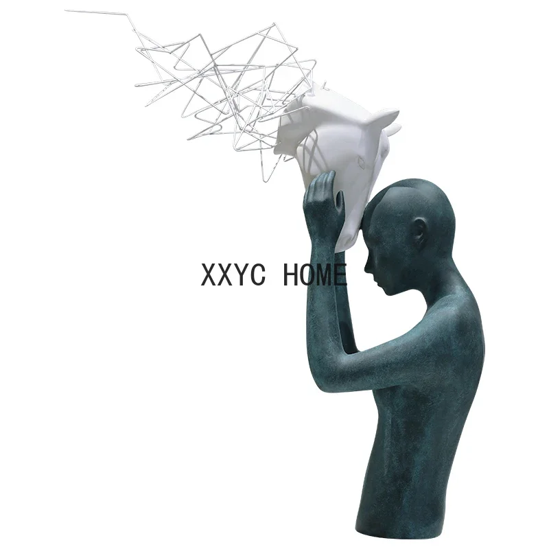 Large Figure Sculptured Ornaments Sales Office Hotel Lobby Decoration Large Floor Device Artwork
Large Figure Sculptured Ornaments Sales Office Hotel Lobby Decoration Large Floor Device Artwork