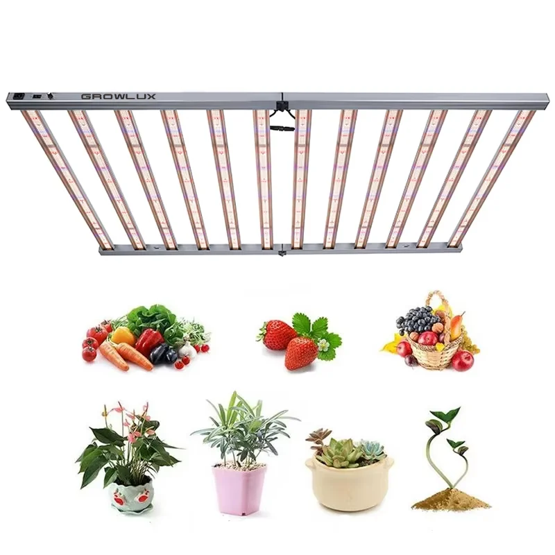 1200W Full Spectrum with White/Blue/Red/UV/IR LED Grow Light Dimmable for Indoor Plants - High Efficiency
1200W Full Spectrum with White/Blue/Red/UV/IR LED Grow Light Dimmable for Indoor Plants - High Efficiency