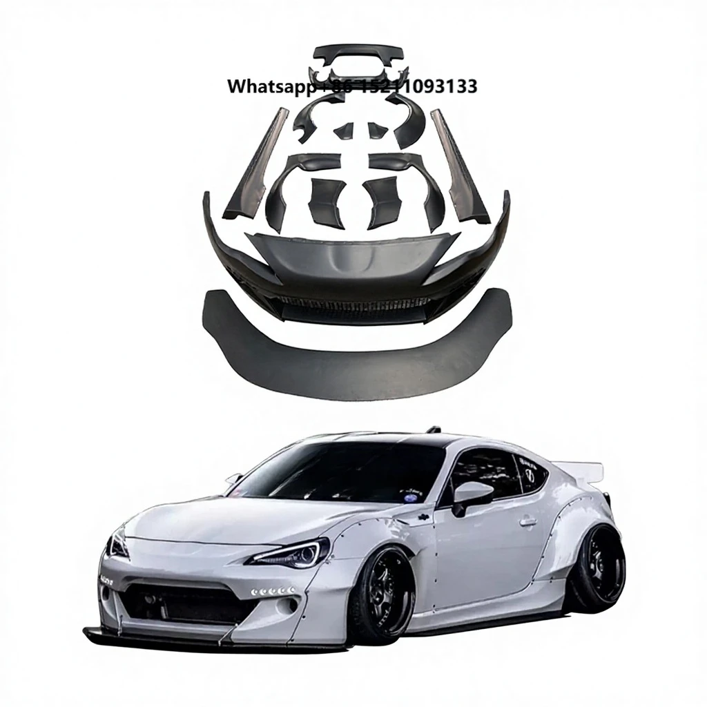 For GT86/BRZ Body Kit Upgrade Rocket Bunny 2 Style Front Bumper Fender Side Skirt Rear Lip Separator Rear Spoiler Parts N
For GT86/BRZ Body Kit Upgrade Rocket Bunny 2 Style Front Bumper Fender Side Skirt Rear Lip Separator Rear Spoiler Parts N