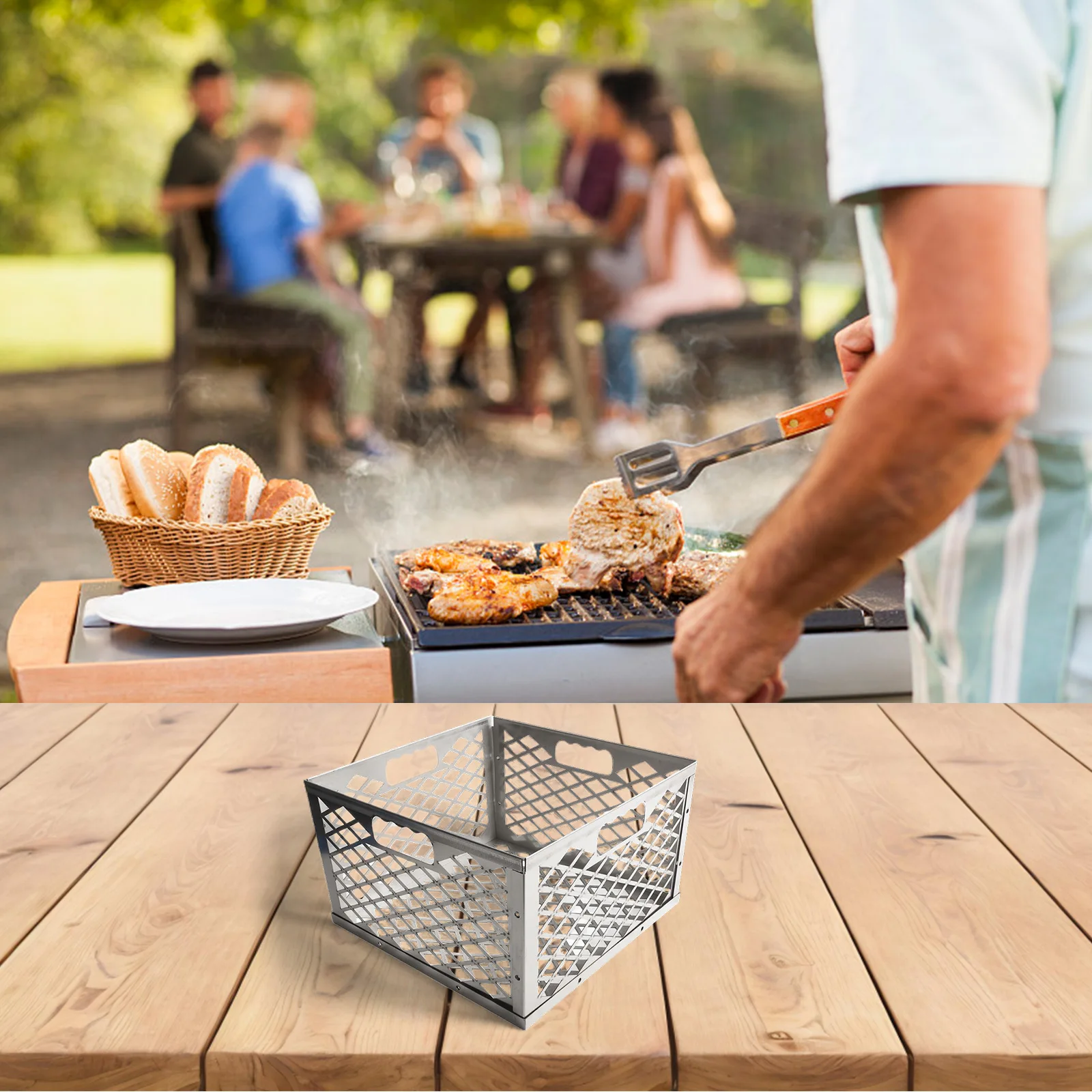 Heat Resistant Charcoal Firebox Basket and Door Clamps for Oklahoma Highland and For BANDERA for Prolonged Burn Time
Heat Resistant Charcoal Firebox Basket and Door Clamps for Oklahoma Highland and For BANDERA for Prolonged Burn Time