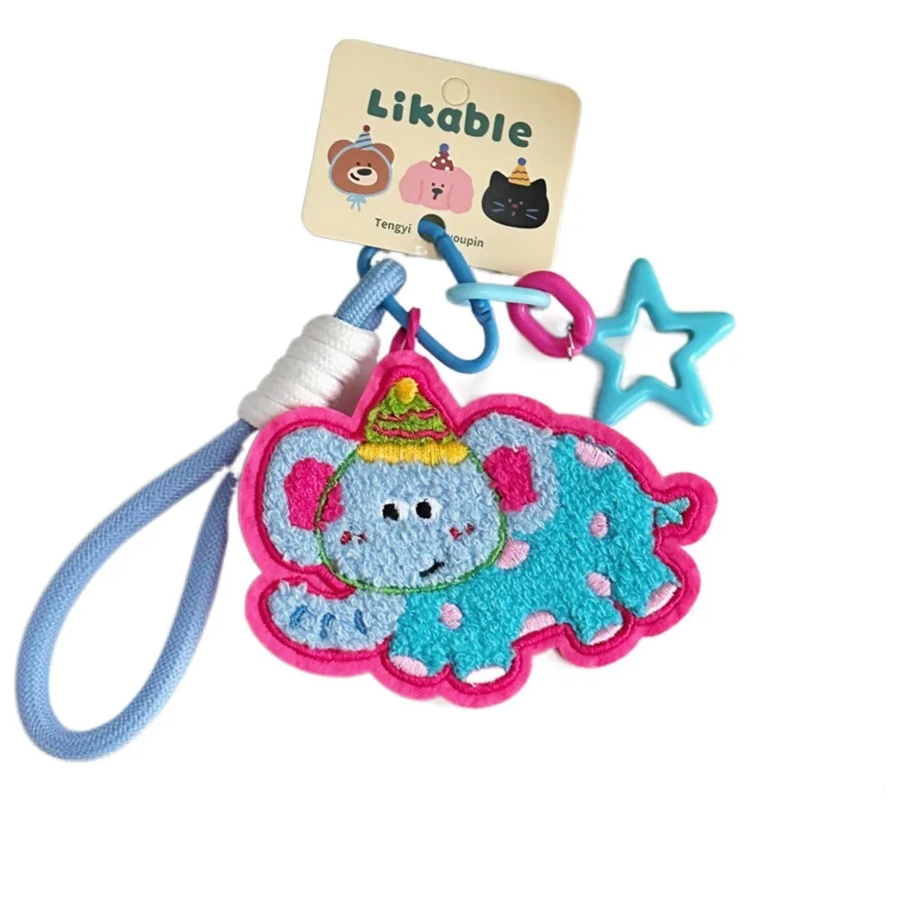 Bag Charms Cartoon Puppy Keychain Phone Chain Embroidery Plush Doll Pendant Weave Nylon Rope Bag Accessories
Bag Charms Cartoon Puppy Keychain Phone Chain Embroidery Plush Doll Pendant Weave Nylon Rope Bag Accessories