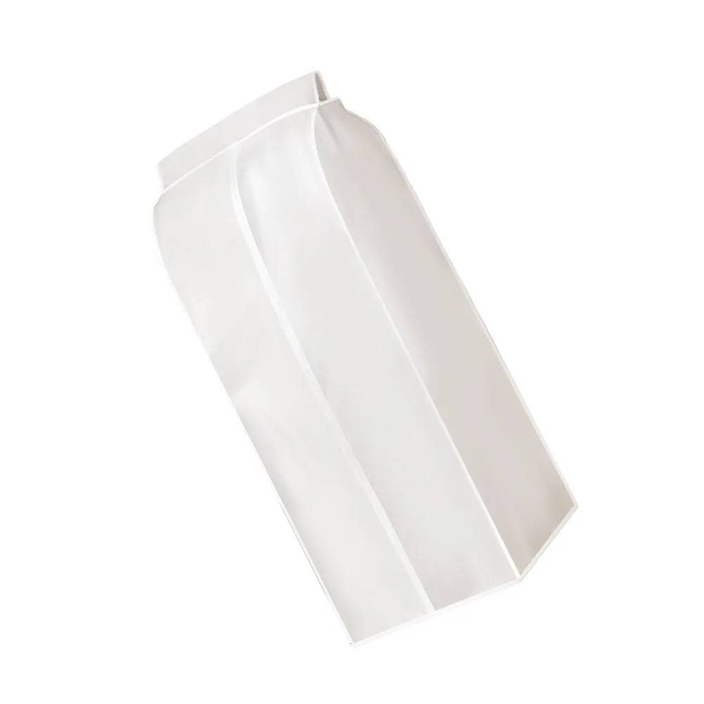 PVC Garment Bag Clothes Storage Cover Lightweight Protective Hanging Garment Dust Cover
PVC Garment Bag Clothes Storage Cover Lightweight Protective Hanging Garment Dust Cover
