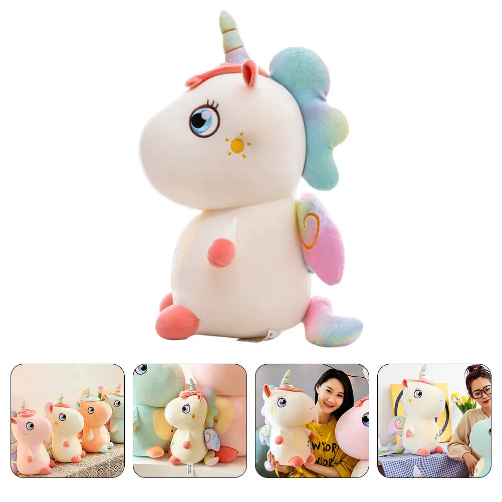 1Pcs High Quality Unicorn Soft Stuffed Animal Cute Decorative Item for Children Room Living Space Warm Atmosphere Creative
1Pcs High Quality Unicorn Soft Stuffed Animal Cute Decorative Item for Children Room Living Space Warm Atmosphere Creative