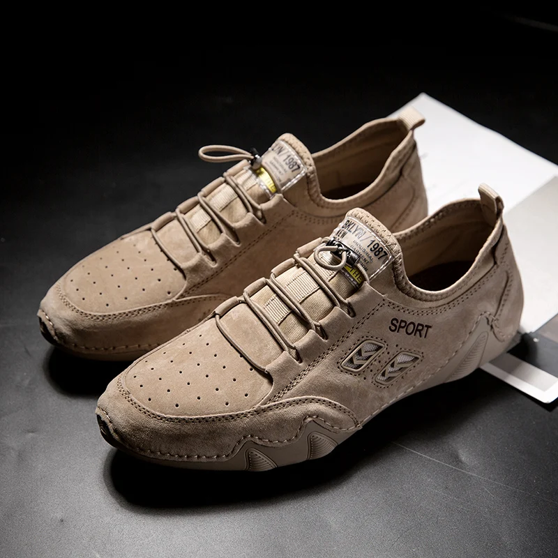 Spring new men's casual shoes fashionable outdoor driving men's shoes lightweight, comfortable, soft and fit feet
Spring new men's casual shoes fashionable outdoor driving men's shoes lightweight, comfortable, soft and fit feet