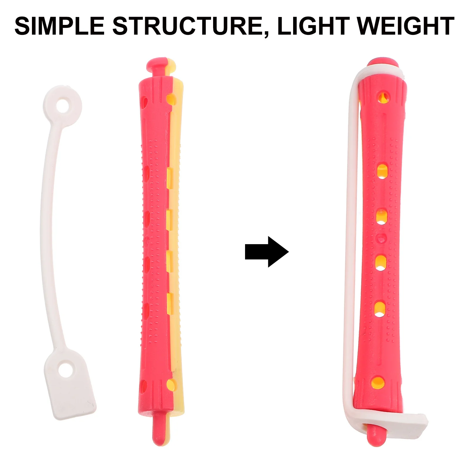 12Pcs Curling Perm Rod Portable Lightweight Hair Rollers Strong Plastic Hair Curlers for Styling Perm Rods for Curling
12Pcs Curling Perm Rod Portable Lightweight Hair Rollers Strong Plastic Hair Curlers for Styling Perm Rods for Curling