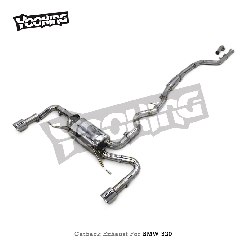 Stainless Steel Exhaust System For For BMW 320i/328i/330i F30/F35 2.0T N20/B48 2012-2020 SUS304 Pipes Valved Catabck Muffler
Stainless Steel Exhaust System For For BMW 320i/328i/330i F30/F35 2.0T N20/B48 2012-2020 SUS304 Pipes Valved Catabck Muffler