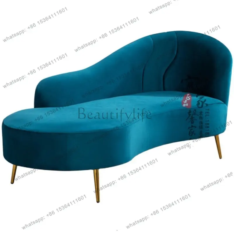 Light luxury concubine chair sofa beauty couch simple bedroom single chair
Light luxury concubine chair sofa beauty couch simple bedroom single chair