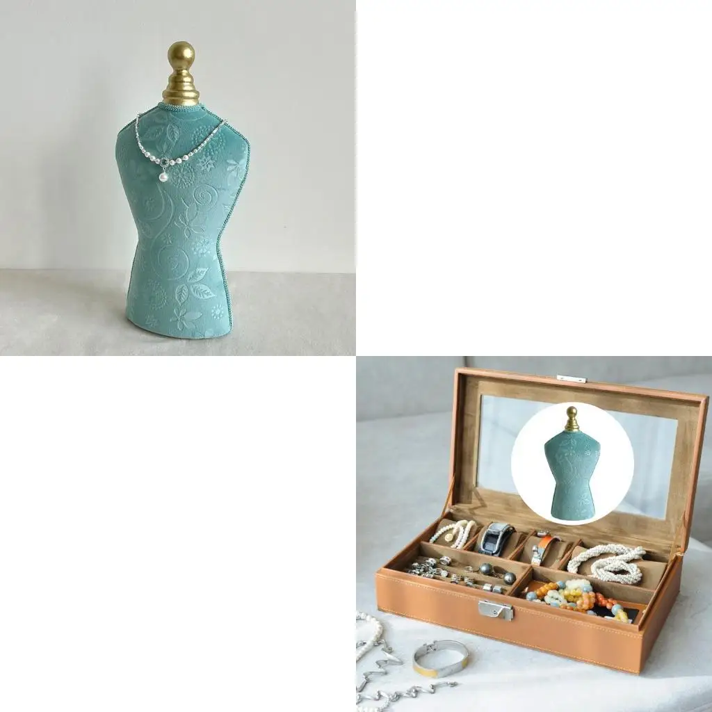 Большая бархатная подставка для ювелирных изделий для ожерелий Элегантная витрина на основе из сплава Ювелирный магазин Выставка
Большая бархатная подставка для ювелирных изделий для ожерелий Элегантная витрина на основе из сплава Ювелирный магазин Выставка