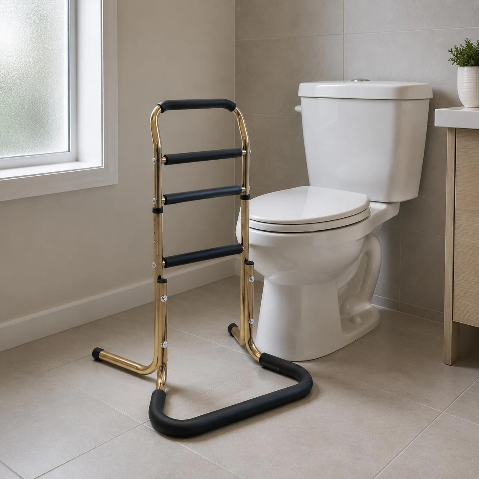 Standing Assist Frame Height Adjustable Toilet Safety Rail Assistive Device Lightweight Mobility Aid High Load Capacity
Standing Assist Frame Height Adjustable Toilet Safety Rail Assistive Device Lightweight Mobility Aid High Load Capacity
