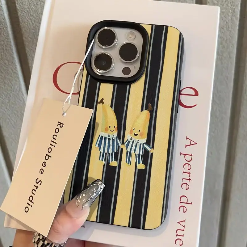 Banana Pattern Designed Phone Case For iPhone 17 Air 11 13 14 12 15 16 Pro Max XS XR 7 8 Plus 16E Shockproof Silicone Soft Cover
Banana Pattern Designed Phone Case For iPhone 17 Air 11 13 14 12 15 16 Pro Max XS XR 7 8 Plus 16E Shockproof Silicone Soft Cover