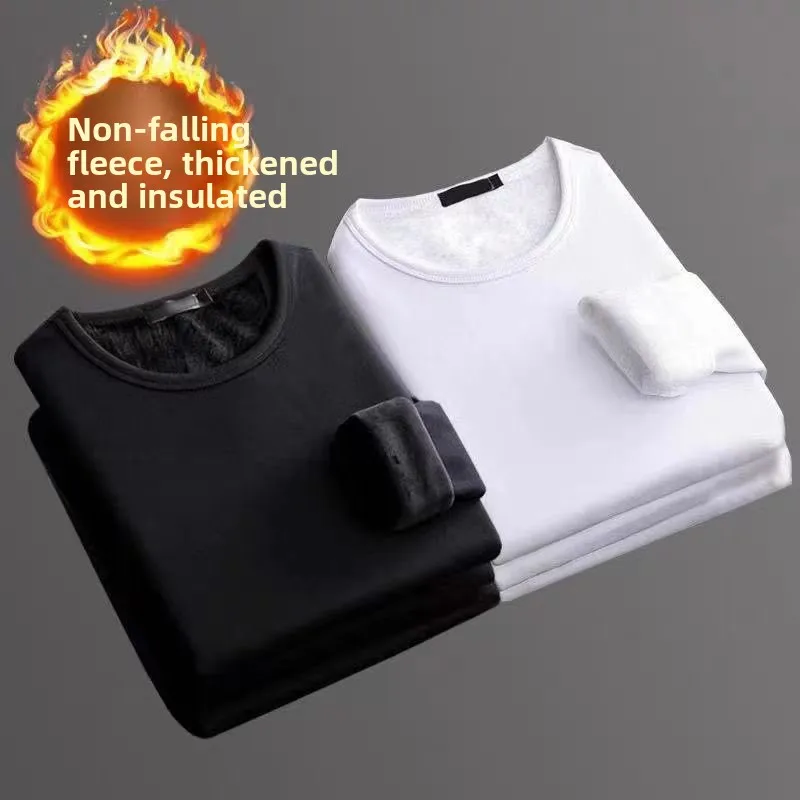 Men's Thermal Underwear Set Fleece Lined Thickened Slim Fit Autumn Clothes V-neck Daily Wear Comfortable Warmth Innerwear
Men's Thermal Underwear Set Fleece Lined Thickened Slim Fit Autumn Clothes V-neck Daily Wear Comfortable Warmth Innerwear