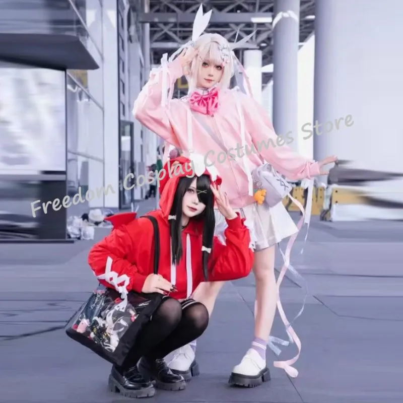 Ame chan Cospaly Costume Game Needy Streamer Overload Cosplay Costume Full Set of Sailor Suit Jk Uniform Laser Skirts Ribbon
Ame chan Cospaly Costume Game Needy Streamer Overload Cosplay Costume Full Set of Sailor Suit Jk Uniform Laser Skirts Ribbon