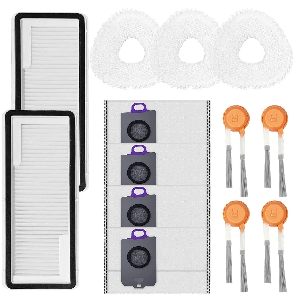For NARWAL For Freo X10 Pro / YJCC027 Filter Mop Cloth Bag Side Brush Kit Vacuum Cleaner Consumables Filter Paper Plastic
For NARWAL For Freo X10 Pro / YJCC027 Filter Mop Cloth Bag Side Brush Kit Vacuum Cleaner Consumables Filter Paper Plastic