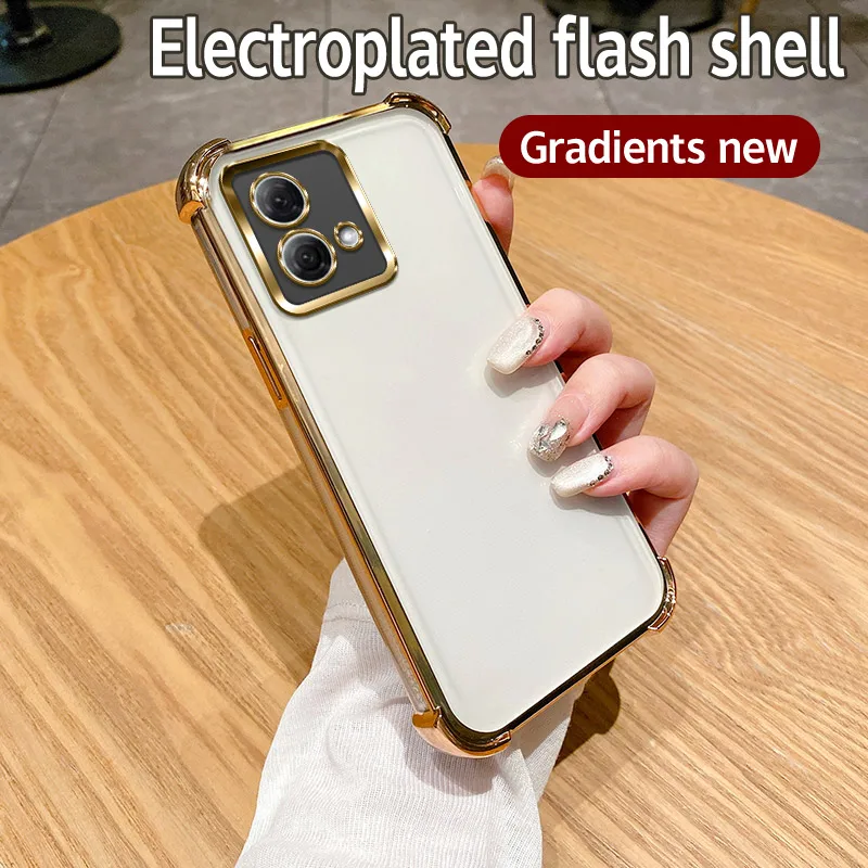 Luxury Electroplated Airbag Protection Clear Case For Motorola Moto G84 G54 G52 G30 G20 G10 Soft Transparent Plating Back Cover
Luxury Electroplated Airbag Protection Clear Case For Motorola Moto G84 G54 G52 G30 G20 G10 Soft Transparent Plating Back Cover