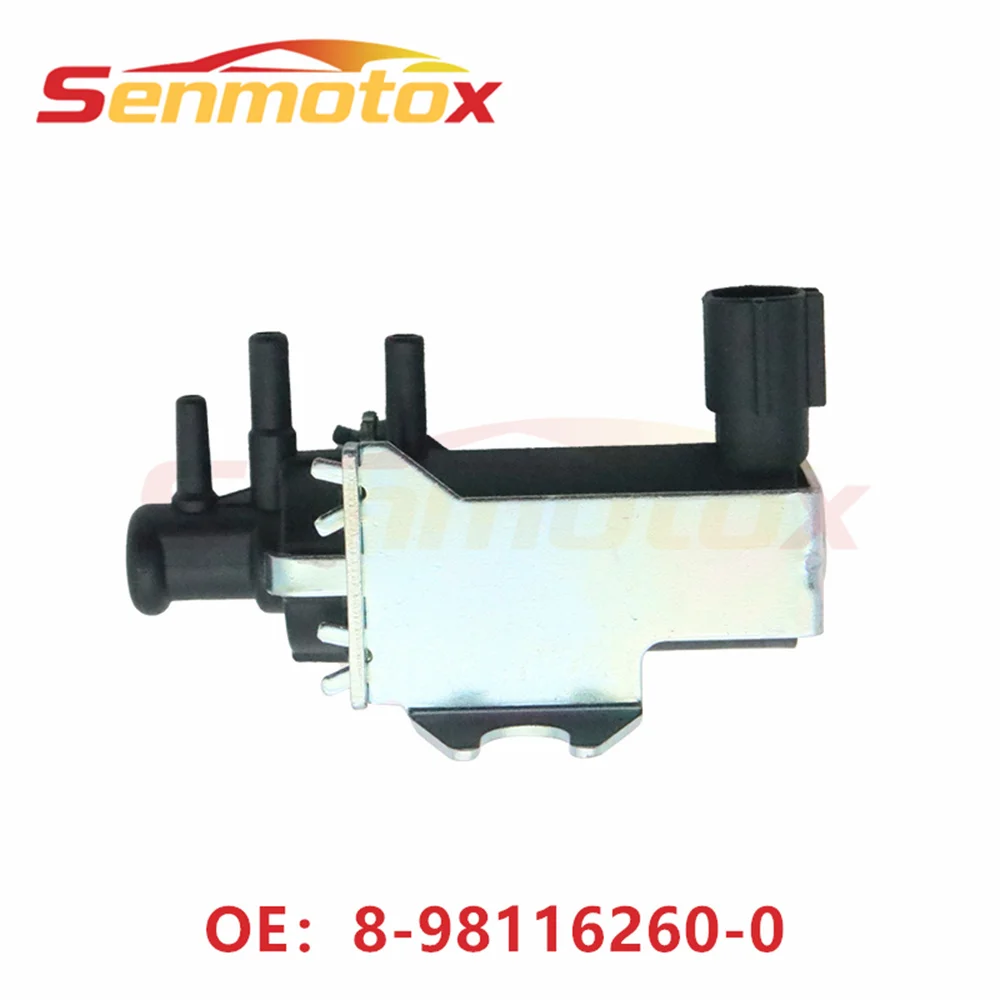 8-98116260-0 Turbo Solenoid Valve Engine Vacuum Solenoid Valve For Isuzu K4JJ1 8981162600 25819-33010 14956-AD20A Auto Parts
8-98116260-0 Turbo Solenoid Valve Engine Vacuum Solenoid Valve For Isuzu K4JJ1 8981162600 25819-33010 14956-AD20A Auto Parts