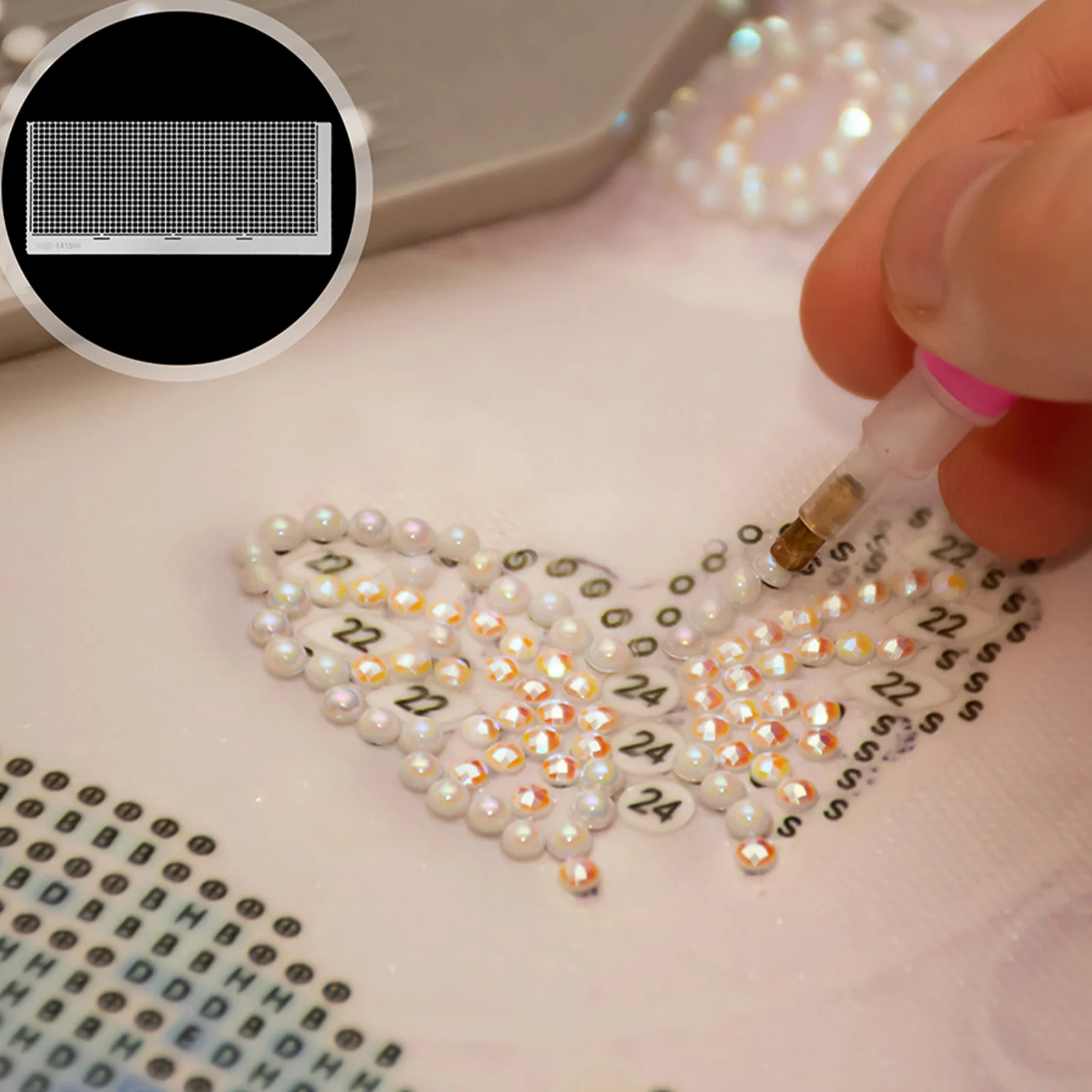 2Pcs Diamond Art Tools Stainless Steel Mesh Ruler Rhinestone Painting DIY Drawing Ruler Beads Embroidery Diamond Art Tool
2Pcs Diamond Art Tools Stainless Steel Mesh Ruler Rhinestone Painting DIY Drawing Ruler Beads Embroidery Diamond Art Tool