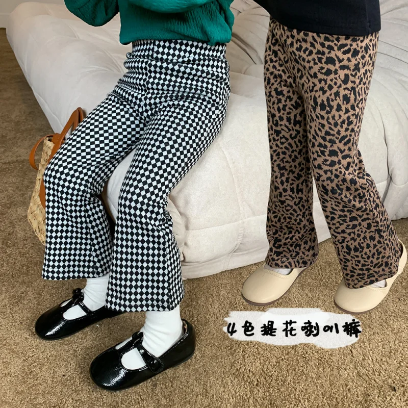 Autumn New Children's Clothing Girls' Trousers Girls' Leggings Children's Children Trousers Plaid Pants Bell-Bottom Pants
Autumn New Children's Clothing Girls' Trousers Girls' Leggings Children's Children Trousers Plaid Pants Bell-Bottom Pants