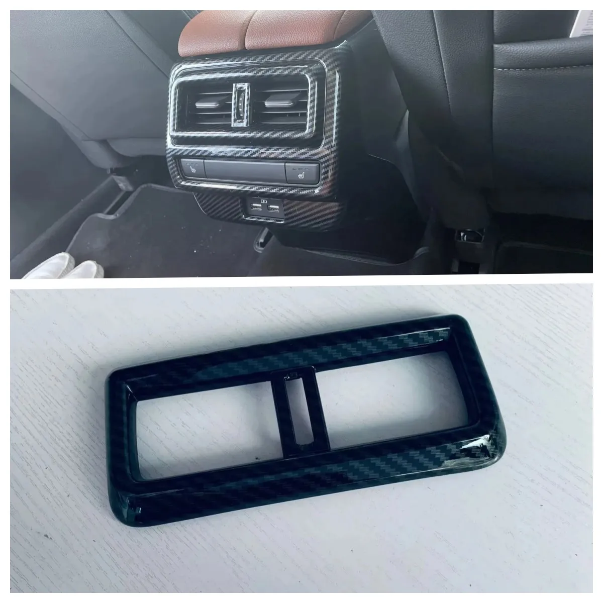 Для Mazda CX-50 CX50 2022 2023 2024, задняя розетка переменного тока, рамка, наклейка на переднюю приборную панель, вентиляционные накладки, накладки, автомобильные аксессуары из АБС-пластика
Для Mazda CX-50 CX50 2022 2023 2024, задняя розетка переменного тока, рамка, наклейка на переднюю приборную панель, вентиляционные накладки, накладки, автомобильные аксессуары из АБС-пластика