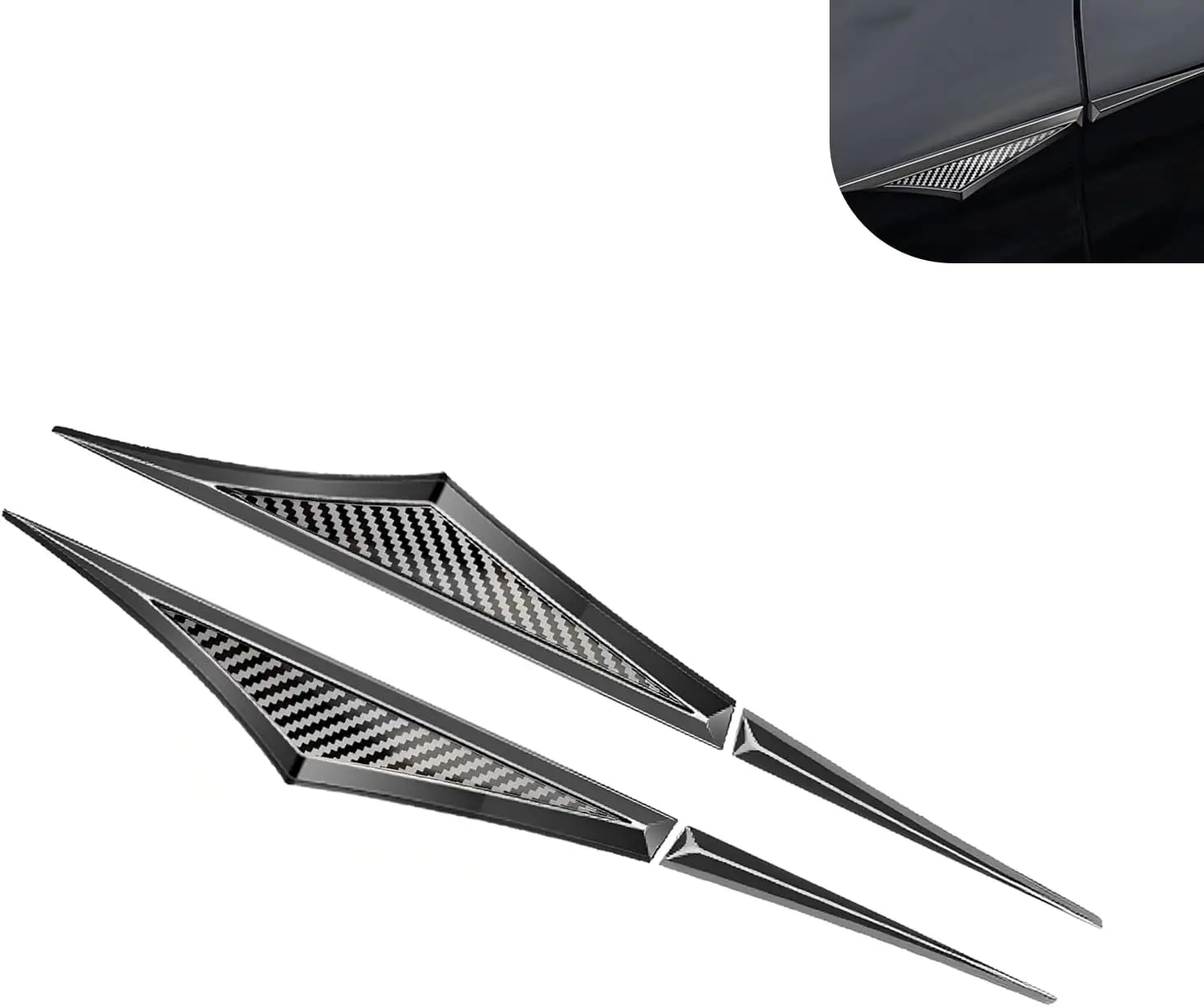 1pair 3D Metal Car Side Doors Wing Emblem Stickers, Self-Adhesive Carbon Fiber Car Side Fender Badge Decor
1pair 3D Metal Car Side Doors Wing Emblem Stickers, Self-Adhesive Carbon Fiber Car Side Fender Badge Decor