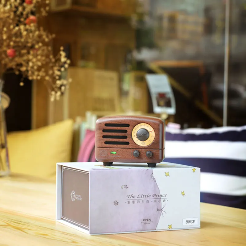 MUZEN The Little Prince OTR Walnut Wood Bluetooth Speaker Retro FM Radio Music Wireless Wooden Player MW-2
MUZEN The Little Prince OTR Walnut Wood Bluetooth Speaker Retro FM Radio Music Wireless Wooden Player MW-2