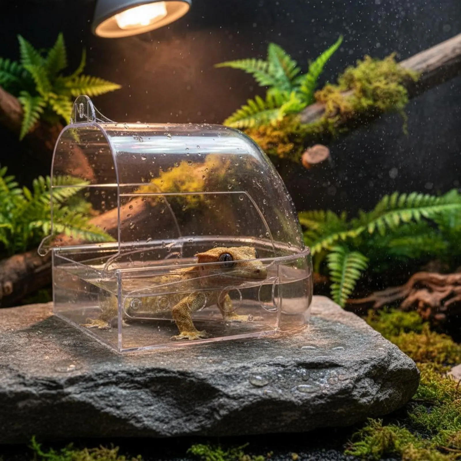 Transparent Cold-Blooded Pet Bathing Enclosure Easy to Clean Crested Gecko Bath Tub Pet Supplies Safe and Non Pet Accessory
Transparent Cold-Blooded Pet Bathing Enclosure Easy to Clean Crested Gecko Bath Tub Pet Supplies Safe and Non Pet Accessory