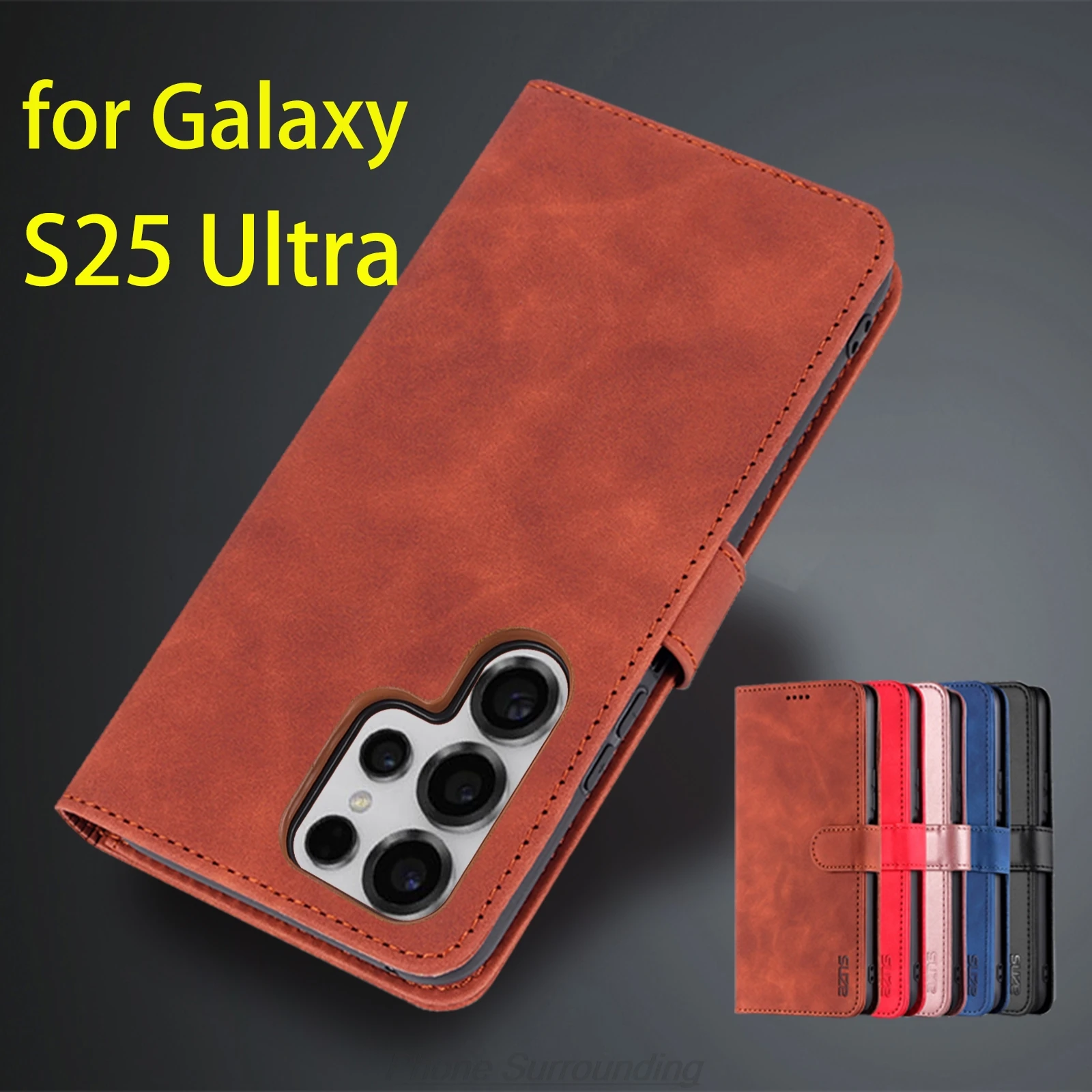 Card Holder Wallet Case for Samsung Galaxy S25 Ultra / S25+ S25 Pu Leather Case Flip Holster Phone Cover Capa fundas Coque
Card Holder Wallet Case for Samsung Galaxy S25 Ultra / S25+ S25 Pu Leather Case Flip Holster Phone Cover Capa fundas Coque
