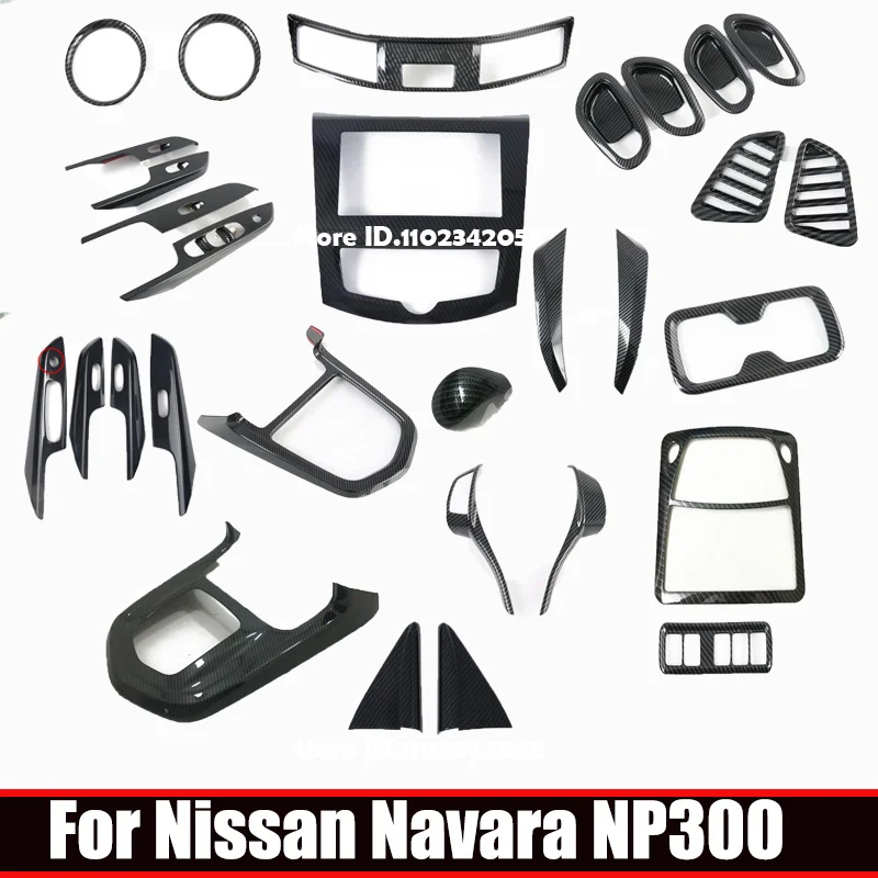 For Nissan Navara NP300 ST 2014-2020 Interior Accessories MT AT Gear Shift Panel Inner Door Handle Window Switch Cover Trim
For Nissan Navara NP300 ST 2014-2020 Interior Accessories MT AT Gear Shift Panel Inner Door Handle Window Switch Cover Trim
