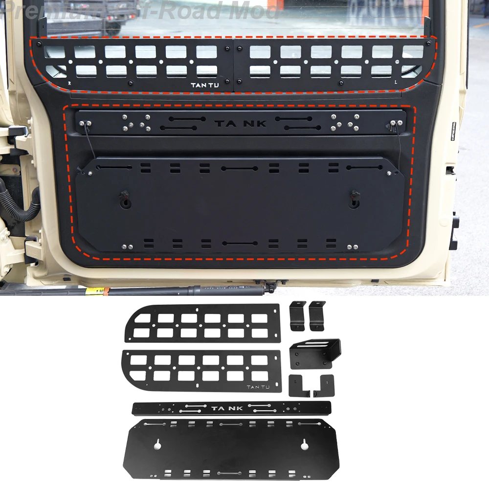 For 2021-2025 Tank 300 Hi4-T Modified Tailgate Storage Frame, Rear Window Guard, Trunk Storage Expansion Special Accessories
For 2021-2025 Tank 300 Hi4-T Modified Tailgate Storage Frame, Rear Window Guard, Trunk Storage Expansion Special Accessories