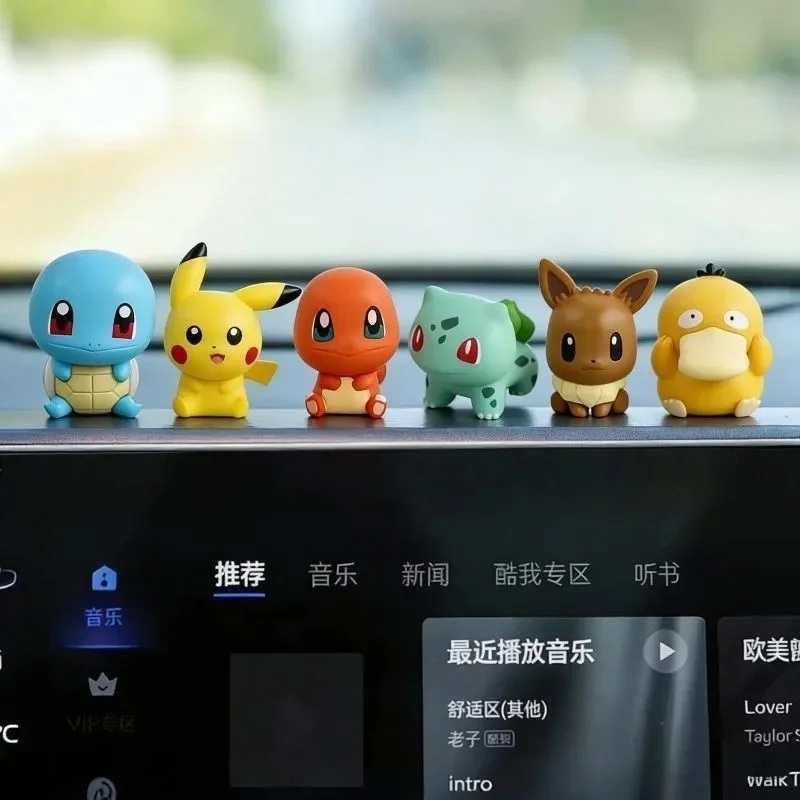 In Stock 6pcs Pokemon Car Dashboard Decoration Cartoon Mini Figures Pikachu Squirtle Eevee Car Interior Center Console Ornament
In Stock 6pcs Pokemon Car Dashboard Decoration Cartoon Mini Figures Pikachu Squirtle Eevee Car Interior Center Console Ornament
