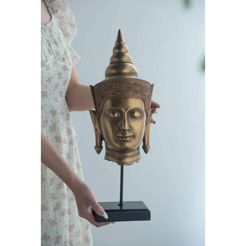 Buddha Statue Head on Stand 7x7.5x19.7 Inches
Buddha Statue Head on Stand 7x7.5x19.7 Inches