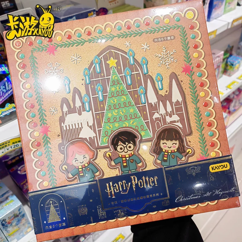 Подлинная Рождественская коробка KAYOU Harry Potter, магнитный значок, магнит на холодильник, серия персонажей, слепая коробка, подарки на день рождения
Подлинная Рождественская коробка KAYOU Harry Potter, магнитный значок, магнит на холодильник, серия персонажей, слепая коробка, подарки на день рождения