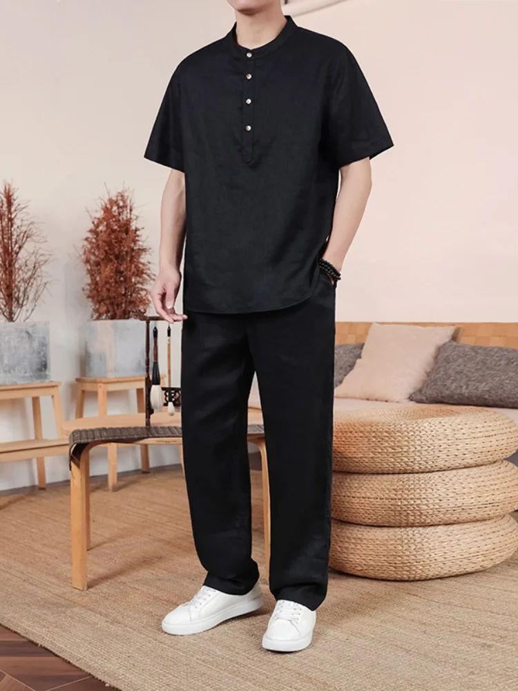 Льняная хлопковая футболка с круглым вырезом и воротником-поло для мужчин, летняя повседневная одежда, стандартный крой, охлаждающий эффект
Льняная хлопковая футболка с круглым вырезом и воротником-поло для мужчин, летняя повседневная одежда, стандартный крой, охлаждающий эффект