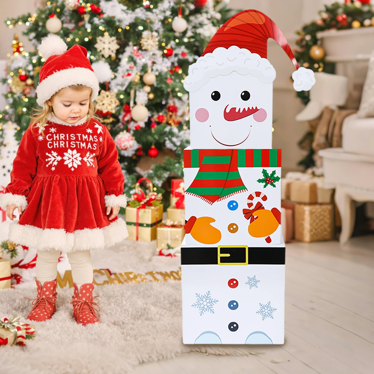 3pcs/Set Christmas Stacking Boxes Merry Christmas Decoration for Home 2025 Gift Packaging Box Navidad Natal New Year Gifts 2026
3pcs/Set Christmas Stacking Boxes Merry Christmas Decoration for Home 2025 Gift Packaging Box Navidad Natal New Year Gifts 2026