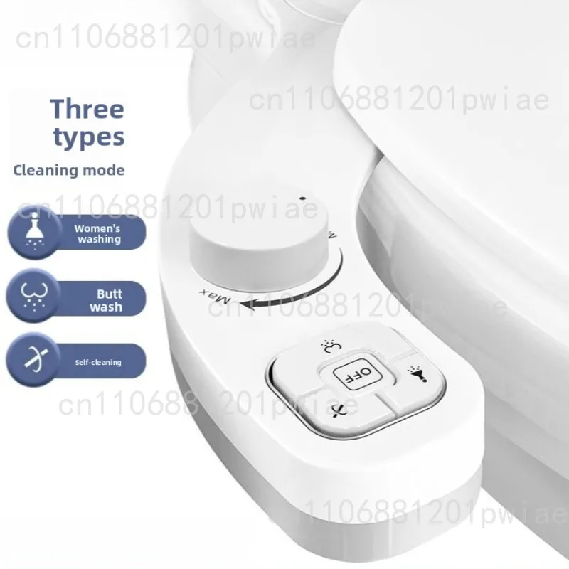 Non-Electric Bidet - Self Cleaning Dual Nozzle (Frontal and Rear Wash) Water Bidet Toilet Seat Attachment
Non-Electric Bidet - Self Cleaning Dual Nozzle (Frontal and Rear Wash) Water Bidet Toilet Seat Attachment