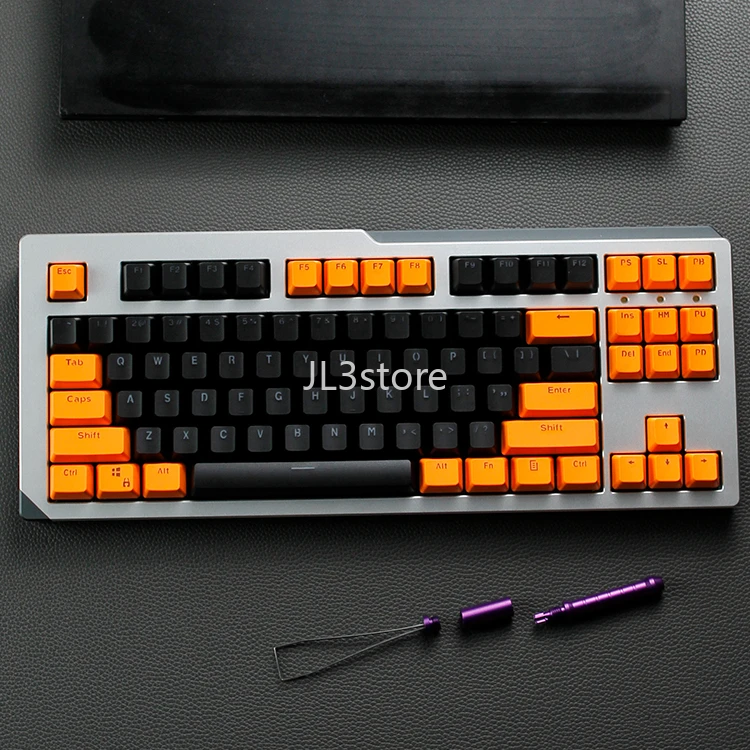 104/87/61 key mechanical keyboard PBT transparent keycap universal cross axis mechanical keyboard PBT matte keycap
104/87/61 key mechanical keyboard PBT transparent keycap universal cross axis mechanical keyboard PBT matte keycap