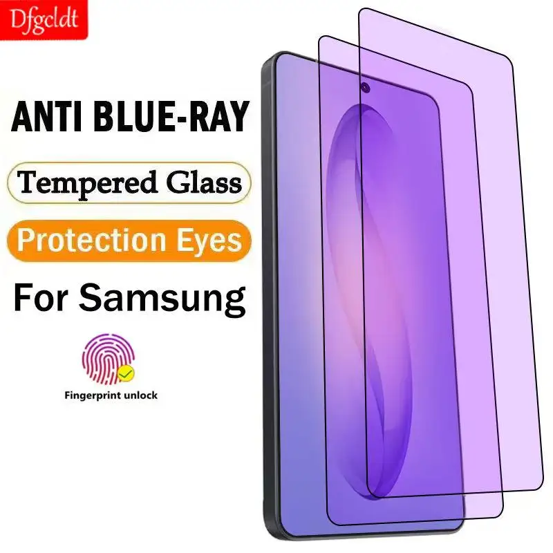 1-2Piece Anti Blue-ray Tempered Glass Screen Protector For Samsung Galaxy S26 S25 Ultra S26+ S25+ Full Coverage Protective Film
1-2Piece Anti Blue-ray Tempered Glass Screen Protector For Samsung Galaxy S26 S25 Ultra S26+ S25+ Full Coverage Protective Film
