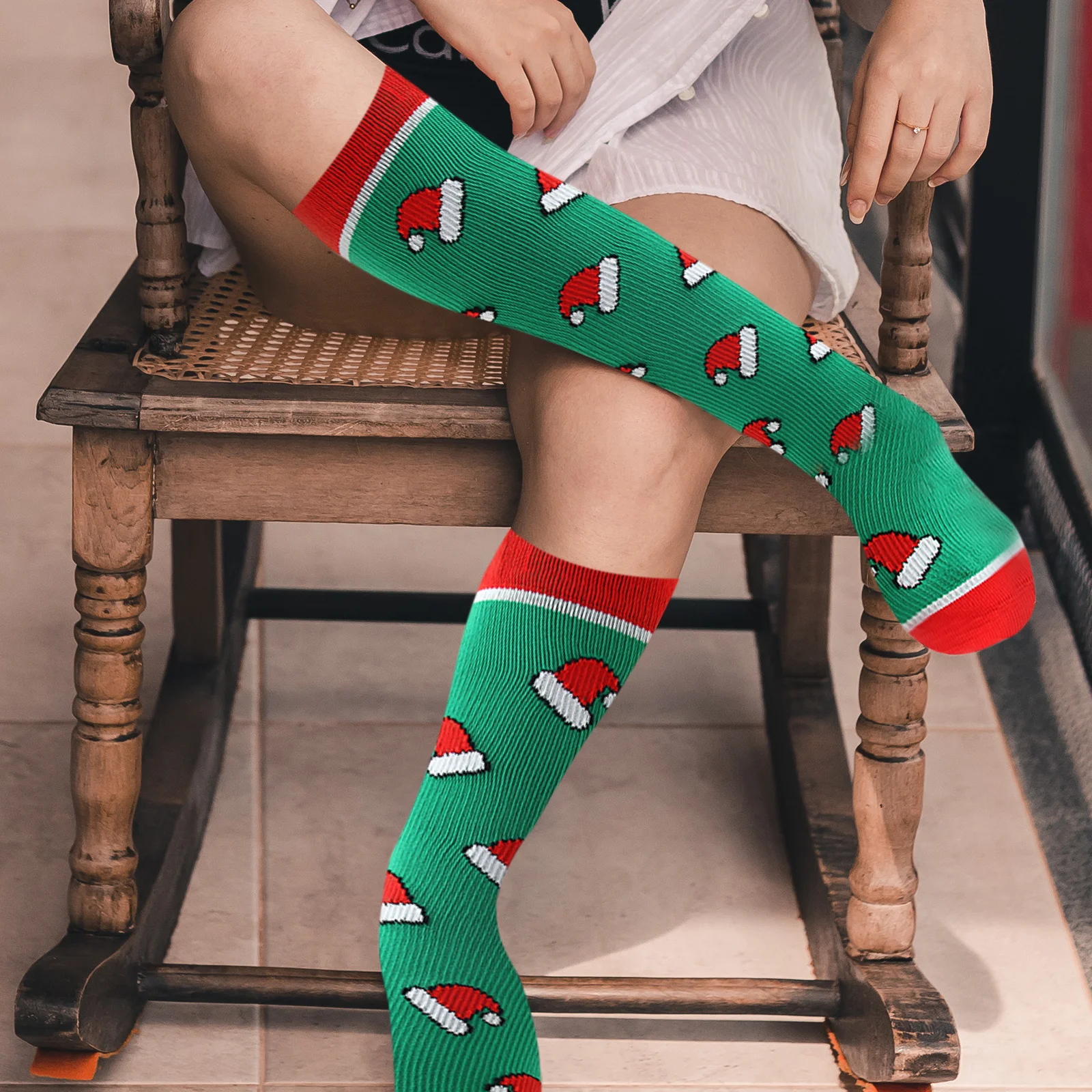 3 пары длинных компрессионных носков для Рождества, нейлоновые, дышащие, с усиленной поддержкой пятки и пальцев, спортивные, для марафона и бега
3 пары длинных компрессионных носков для Рождества, нейлоновые, дышащие, с усиленной поддержкой пятки и пальцев, спортивные, для марафона и бега