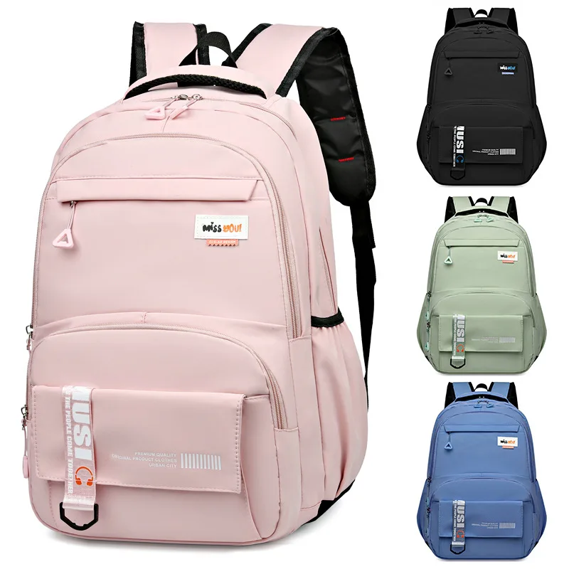 Leisure backpack for women, simple and fashionable backpack, large capacity, lightweight, high school student backpac
Leisure backpack for women, simple and fashionable backpack, large capacity, lightweight, high school student backpac