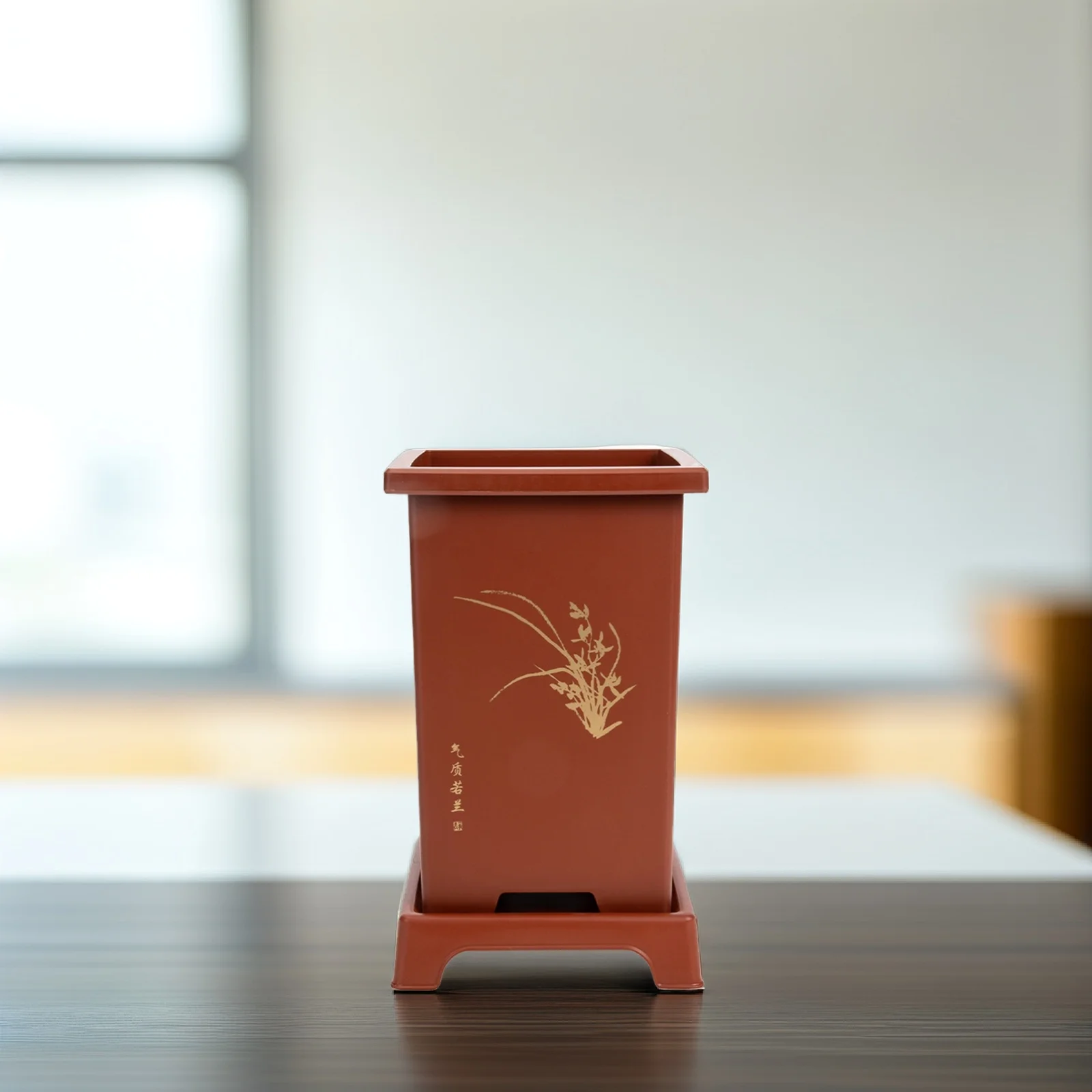 2Sets Simulated Purple Sand Plastic Orchid Flower Pots with Drain Holes and Tray for Indoor Outdoor Plant Holder
2Sets Simulated Purple Sand Plastic Orchid Flower Pots with Drain Holes and Tray for Indoor Outdoor Plant Holder