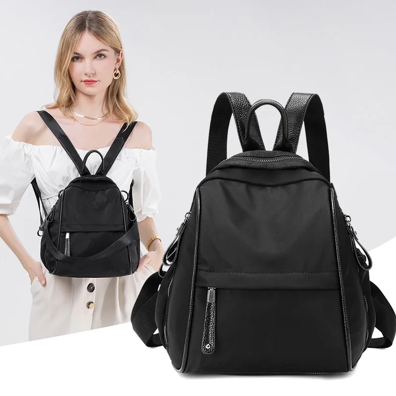 Leisure Oxford Cloth Double Shoulder Bag for Women Korean Version 2025 New Large Capacity Lightweight and Easy to Match Backpack
Leisure Oxford Cloth Double Shoulder Bag for Women Korean Version 2025 New Large Capacity Lightweight and Easy to Match Backpack