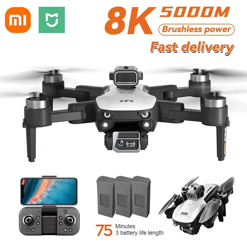 Оригинальный Дрон XiaoMi MIJIA S2S 8K 5G GPS HD профессиональная камера аэрофотосъемка всенаправленный препятствия Квадрокоптер
Оригинальный Дрон XiaoMi MIJIA S2S 8K 5G GPS HD профессиональная камера аэрофотосъемка всенаправленный препятствия Квадрокоптер