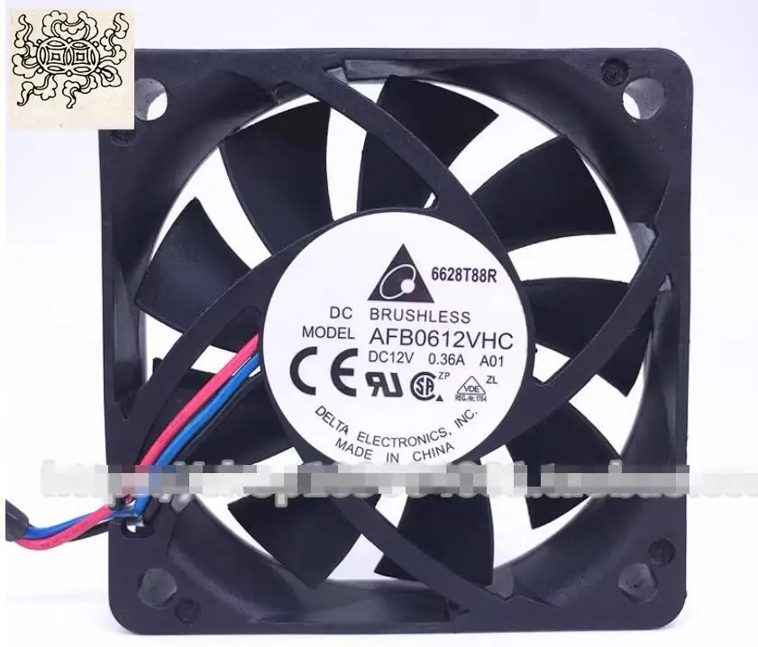 Ltsf For Delta Electronics AFB0612VHC DC 12V 0.36A 60x60x15mm 3-Wire Server Cooling Fan
Ltsf For Delta Electronics AFB0612VHC DC 12V 0.36A 60x60x15mm 3-Wire Server Cooling Fan